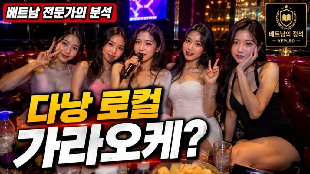 다낭 로컬 가라오케에서 돈을 버리는 이유 — 호치민·하노이·다낭·나트랑 8항목 비교 — 베플보 라이브 썸네일